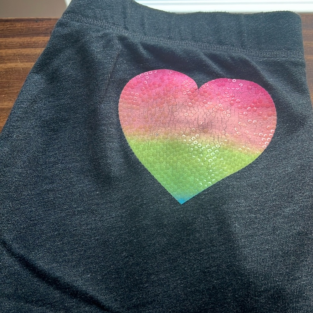 Victoria Secret Size Small Heart Sweatpants